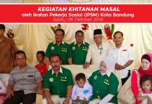 Kegiatan Khitanan Masal oleh IPSM Kota Bandung