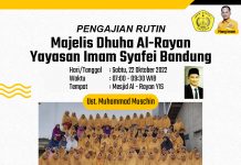 Majelis Rutin Dhuha Ar-Rayan Yayasan Imam Syafei Bandung