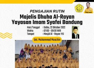 Majelis Rutin Dhuha Ar-Rayan Yayasan Imam Syafei Bandung