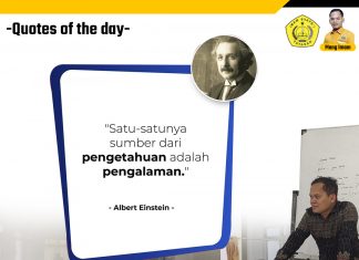 Sumber dari Pengetahuan adalah Pengalaman