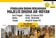 Pengajian Rutin di Yayasan Imam Syafei Bandung