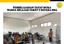 Pembelajaran Kesetaraan Tatap Muka Paket A/B/C di Yayasan Imam Syafei Bandung